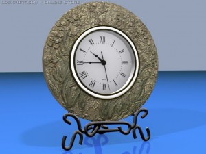 clock 3D-Modell