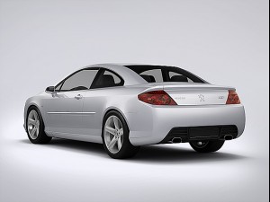 peugeot 407 coupe 2013 Model 3D