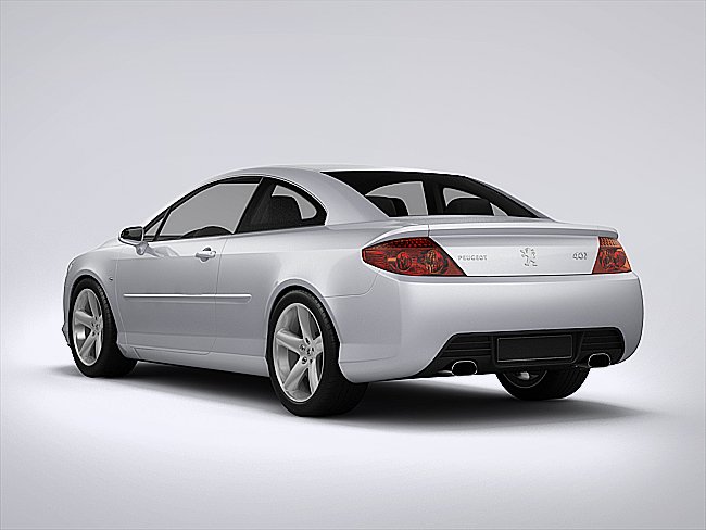 Peugeot 407 Coupe 2013 3d Model In Sport Cars 3dexport