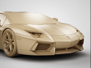 lamborghini aventador Modelo 3D