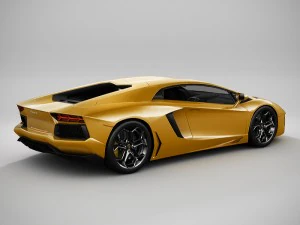 lamborghini aventador lowpoly 3D Model
