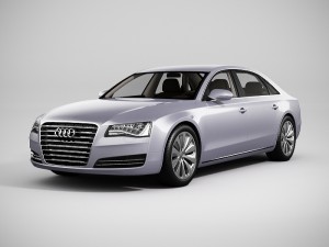 audi a8 2013 3D मॉडल