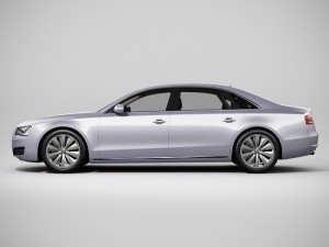 audi a8 2013 Model 3D