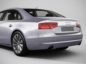 audi a8 2013 Model 3D