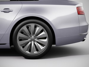 audi a8 2013 Model 3D
