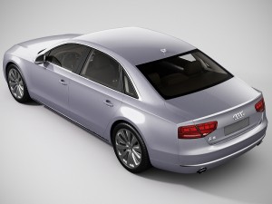audi a8 2013 Model 3D