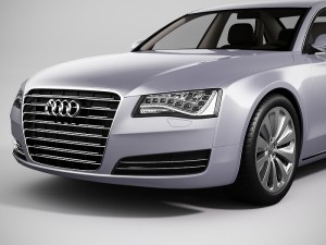 audi a8 2013 Model 3D