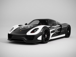 porsche 918 spyder 3D Model