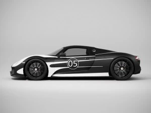 porsche 918 spyder 3D Model