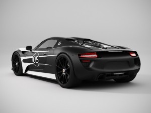 porsche 918 spyder 3D Model