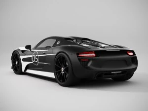 porsche 918 spyder 3D Model