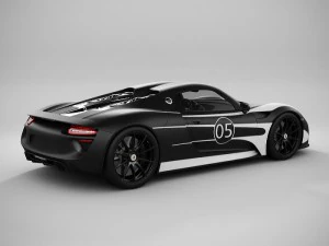 porsche 918 spyder 3D Model