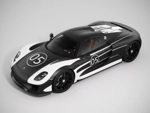 porsche 918 spyder 3D Model