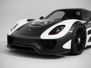 porsche 918 spyder 3D Model