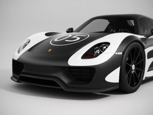 porsche 918 spyder 3D Model