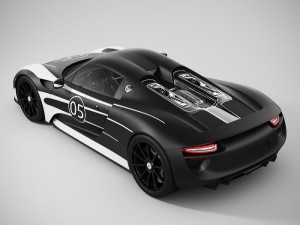 porsche 918 spyder 3D Model