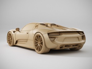 porsche 918 spyder 3D Model