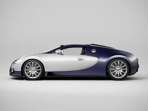 부가티 베이론 3D 모델