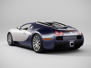 bugatti veyron lowpoly 3D 模型