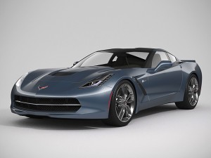chevrolet corvette 2014 Modelo 3D