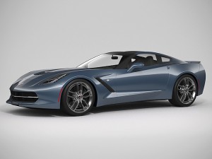 chevrolet corvette 2014 3D Model