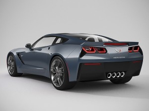 chevrolet corvette 2014 3D Model