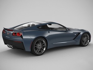 chevrolet corvette 2014 3D Model