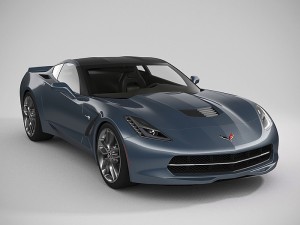 chevrolet corvette 2014 3D Model