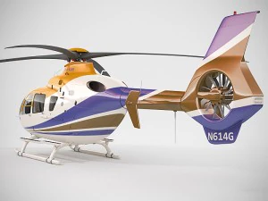 eurocoptera ec135 Model 3D