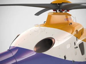 eurocoptera ec135 Model 3D