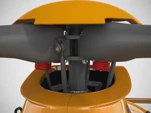 eurocoptera ec135 Model 3D