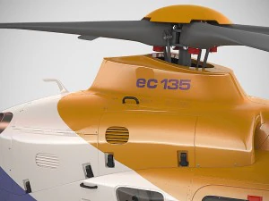 eurocoptera ec135 Model 3D
