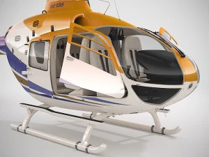 eurocoptera ec135 Model 3D