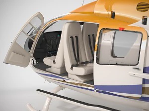 eurocoptera ec135 Model 3D