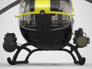 eurocopter ec135 police 3D Модель