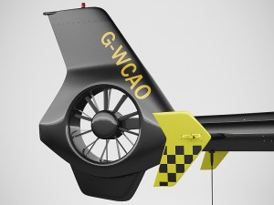 eurocopter ec135 police 3D Модель