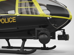eurocopter ec135 police 3D Модель