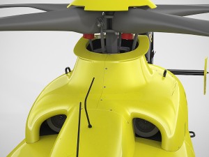 eurocopter ec135 police 3D Модель