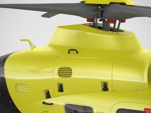 eurocopter ec135 police 3D Модель