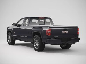 2014 gmc sierra 1500 double cab 3D Model