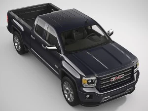 2014 gmc sierra 1500 double cab 3D Model