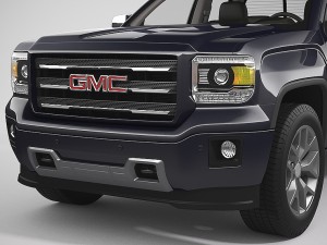 2014 gmc sierra 1500 double cab Model 3D