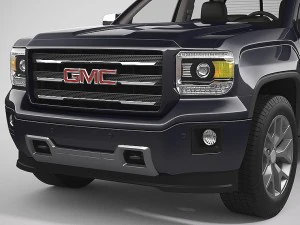 2014 gmc sierra 1500 double cab 3D Model