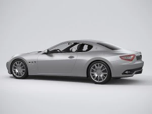 maserati granturismo 2014 3D Model