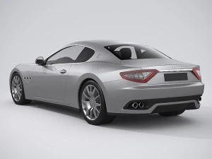 maserati granturismo 2014 3D Model