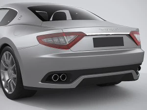 maserati granturismo 2014 3D Model