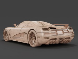 koenigsegg agera Model 3D