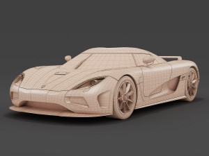 koenigsegg agera Model 3D