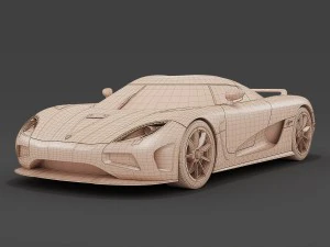 koenigsegg agera 3D Model