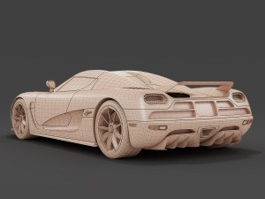 koenigsegg agera Model 3D